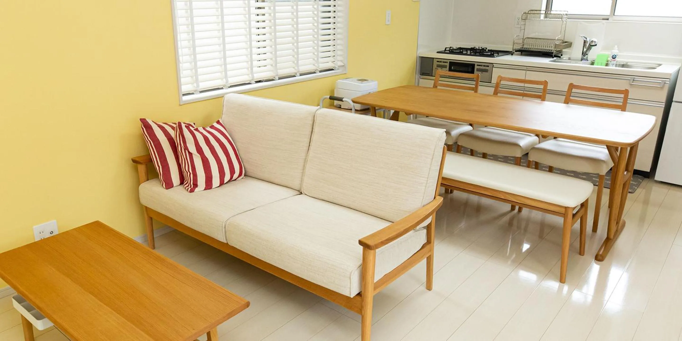 Living room in Kinugawa Station Front