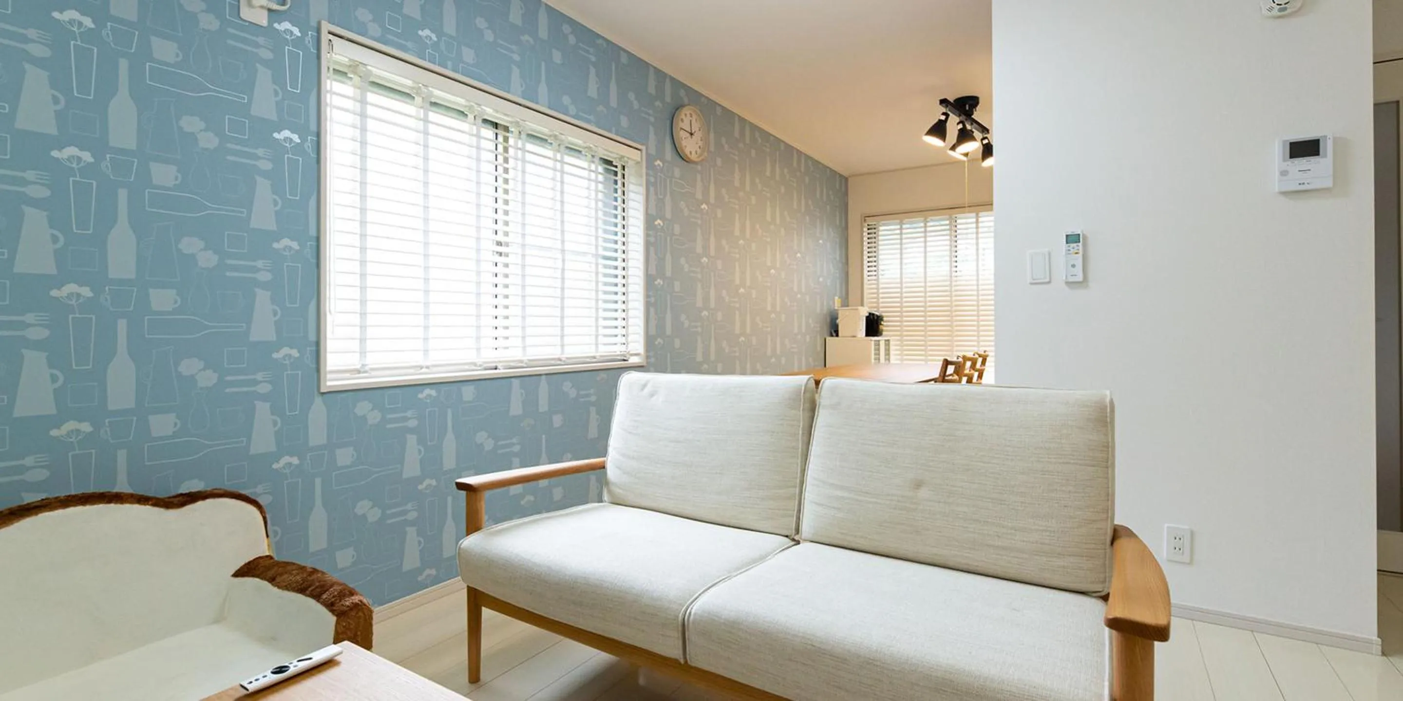 Seating area in Kinugawa Station Front