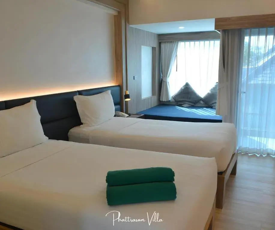 Bed in Phattrasom Villa Bed in Phattrasom Villa