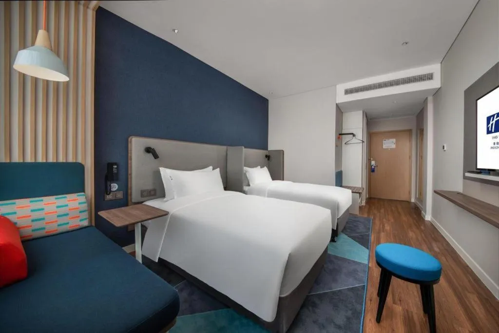 Bed in Holiday Inn Express Jingdezhen Ancient Town By IHG