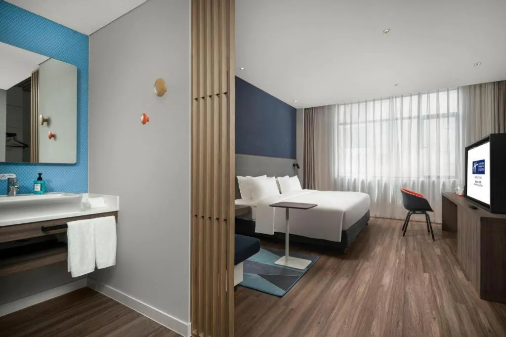 Bed in Holiday Inn Express Jingdezhen Ancient Town By IHG