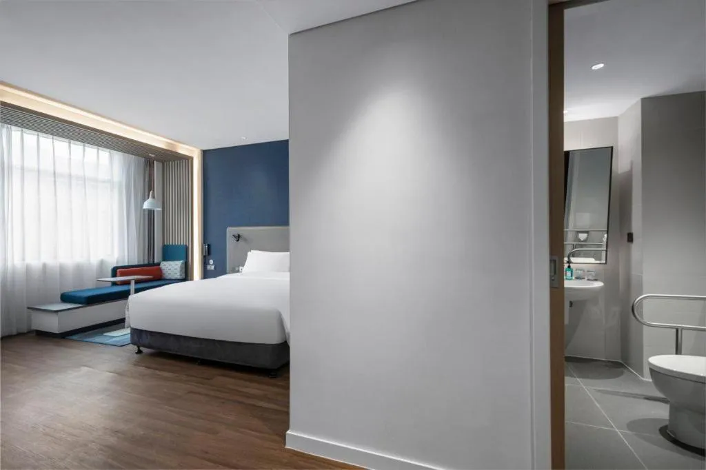 Bed in Holiday Inn Express Jingdezhen Ancient Town By IHG