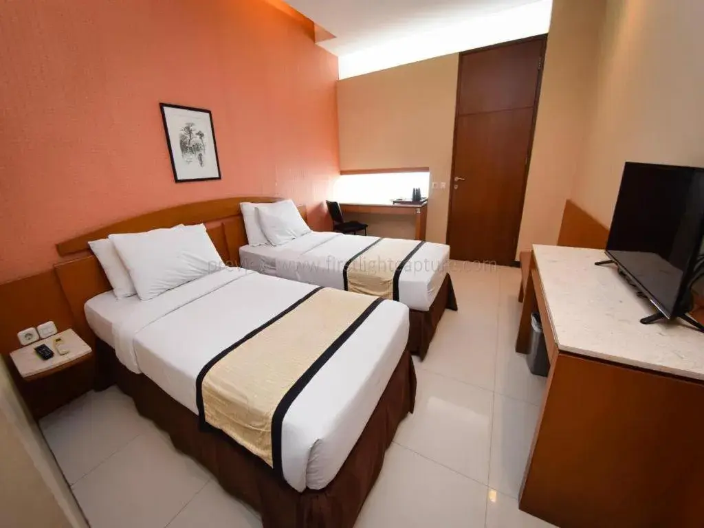 Bed in Hotel Nyland Pasteur Bandung Bed in Hotel Nyland Pasteur Bandung