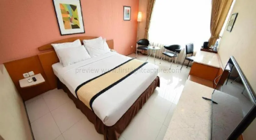 Bed in Hotel Nyland Pasteur Bandung