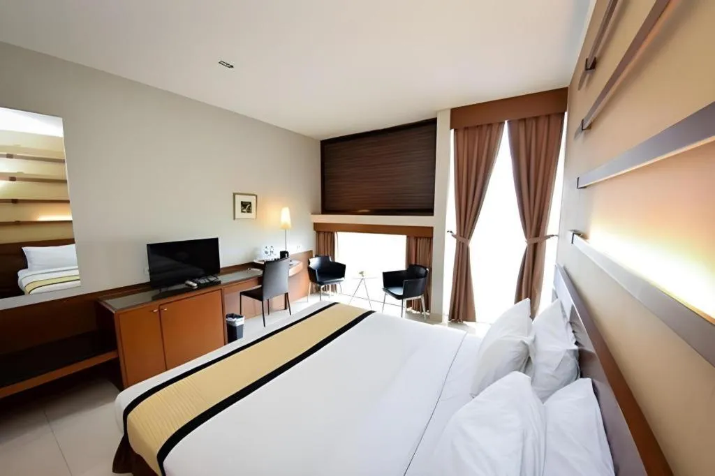 Bed in Hotel Nyland Pasteur Bandung