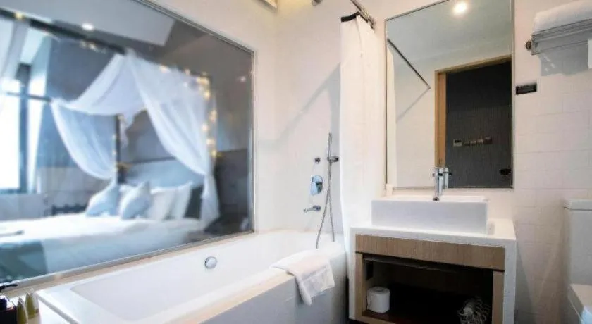 Bed in Hotel NuVe Stellar