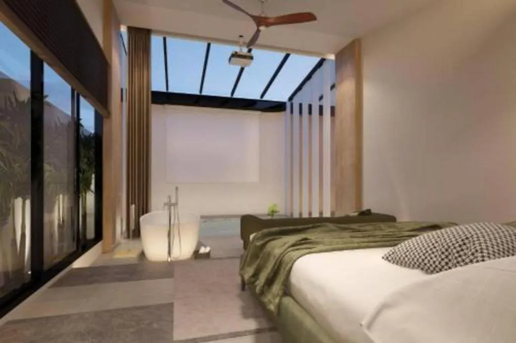 Bed in K2Green Hotel