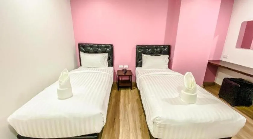 Bed in K2Green Hotel