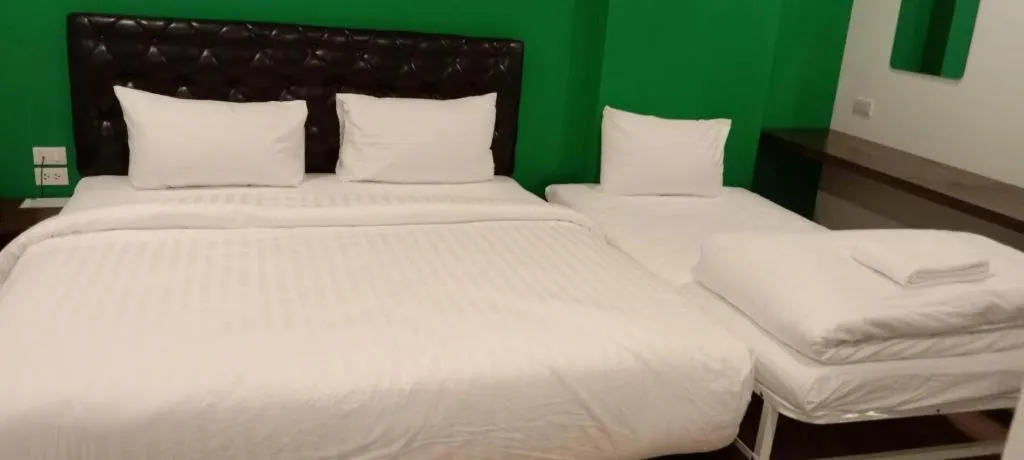 Bed in K2Green Hotel