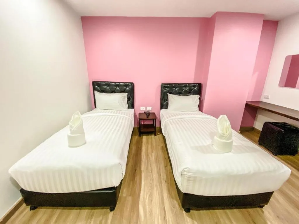 Bed in K2Green Hotel