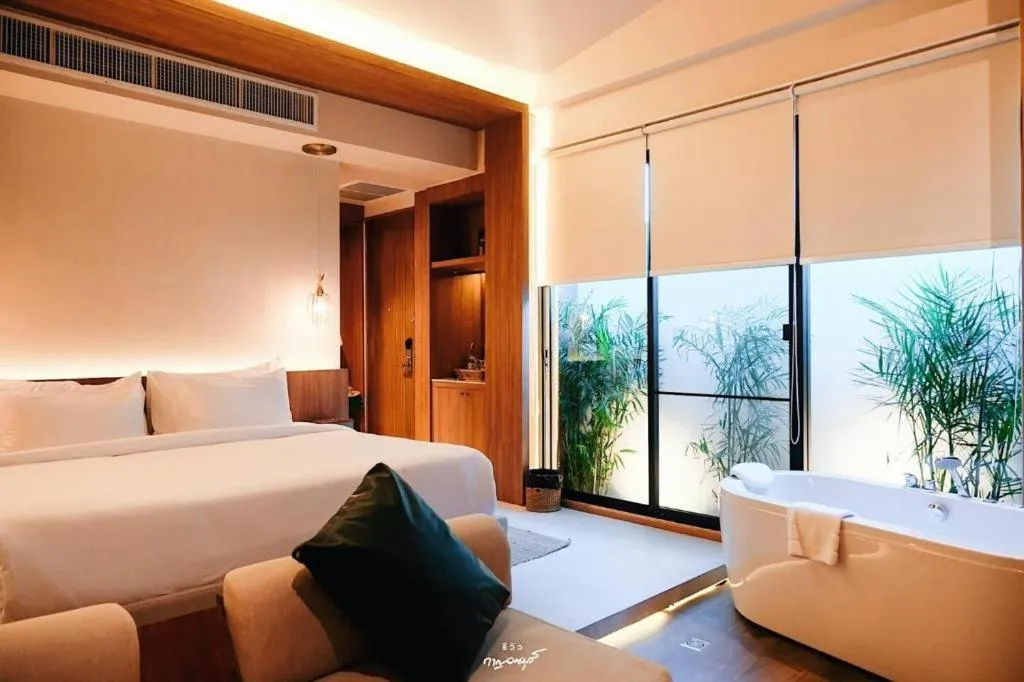 Bed in K2Green Hotel