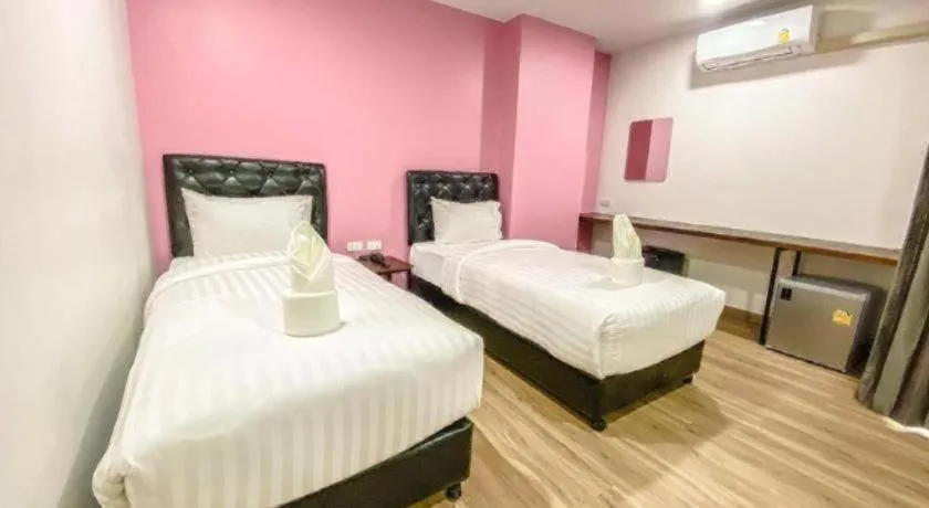 Bed in K2Green Hotel