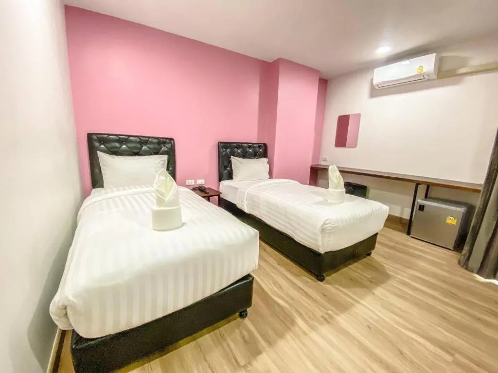 Bed in K2Green Hotel