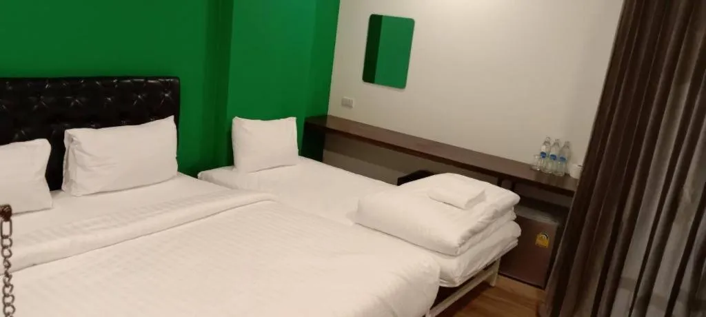 Bed in K2Green Hotel