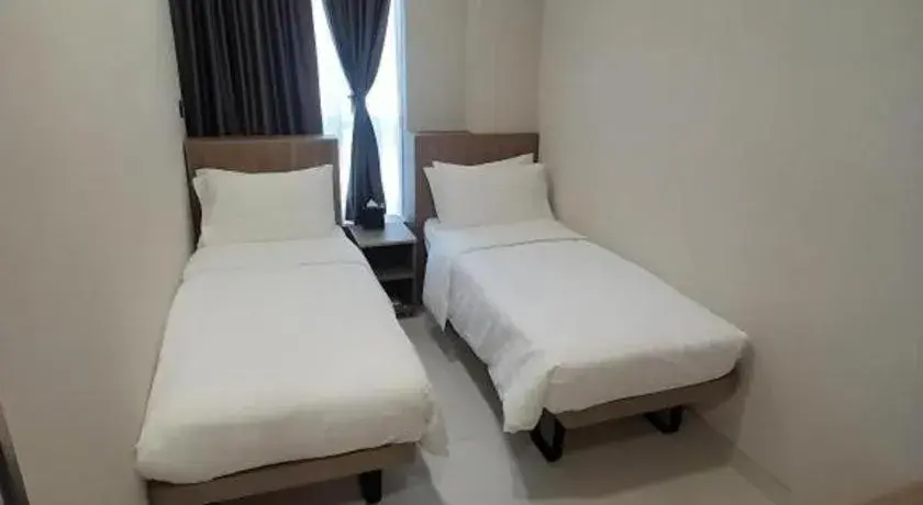 Bed in WE Hotel Kowloon Bed in WE Hotel Kowloon