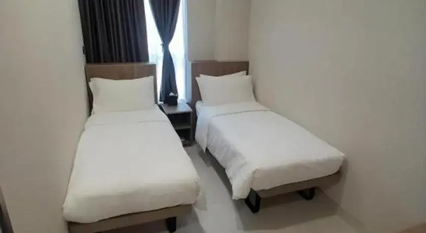 Bed in WE Hotel Kowloon Bed in WE Hotel Kowloon