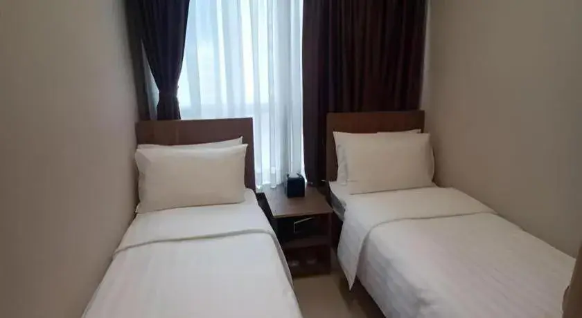 Bed in WE Hotel Kowloon Bed in WE Hotel Kowloon