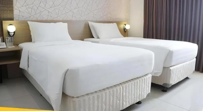 Bed in Hotel Harmoni Tasikmalaya