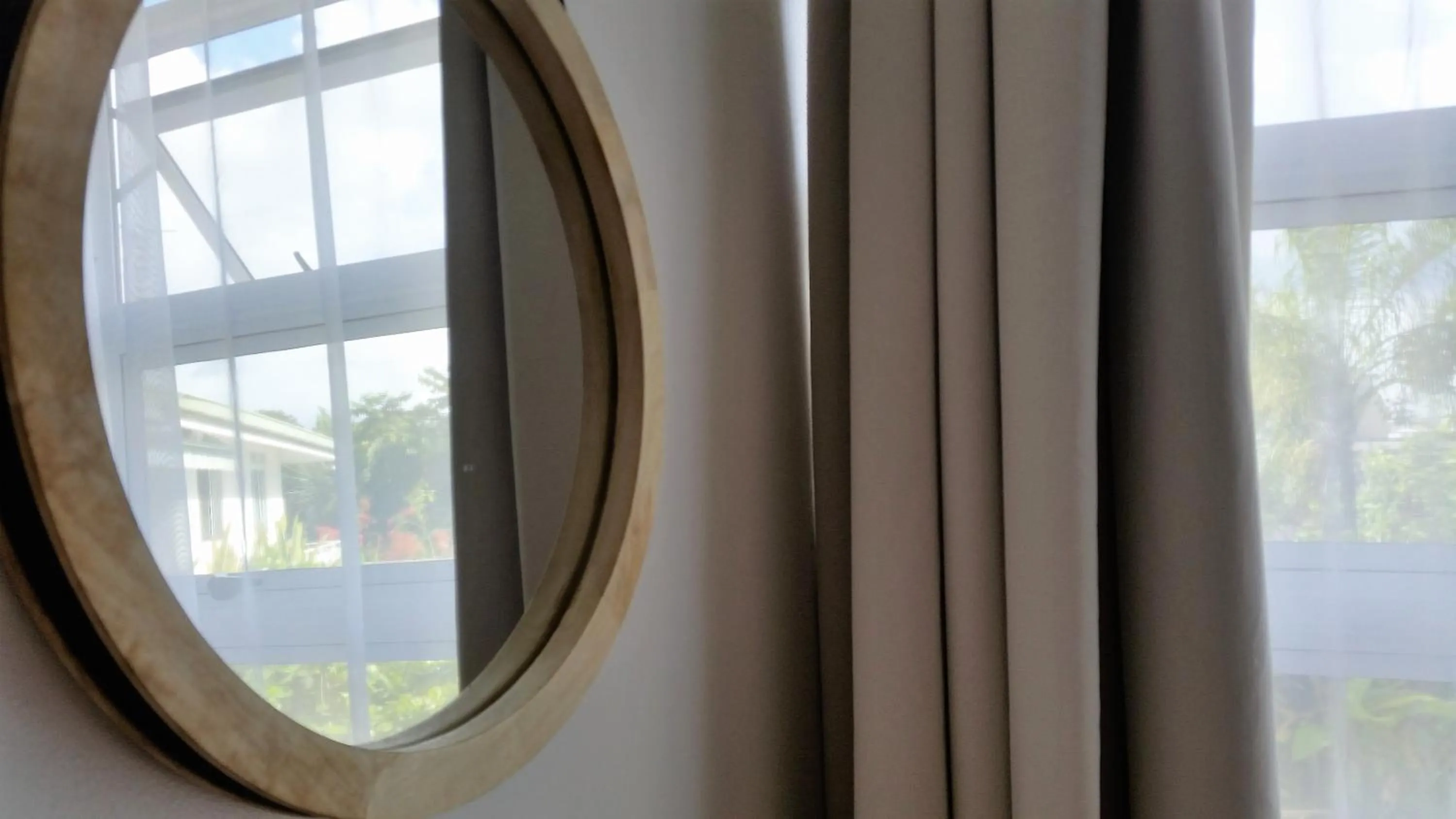 Decorative detail in Fare Suisse Tahiti - Guesthouse