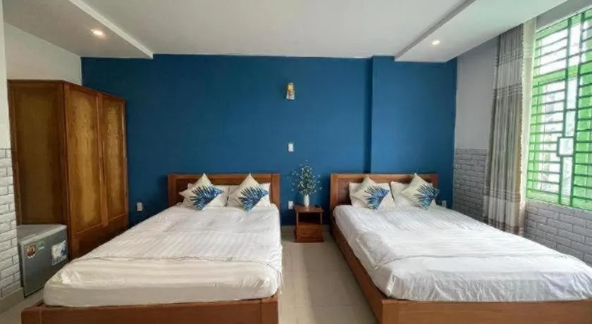 Bed in LAN ANH BOUTIQUE MOTEL