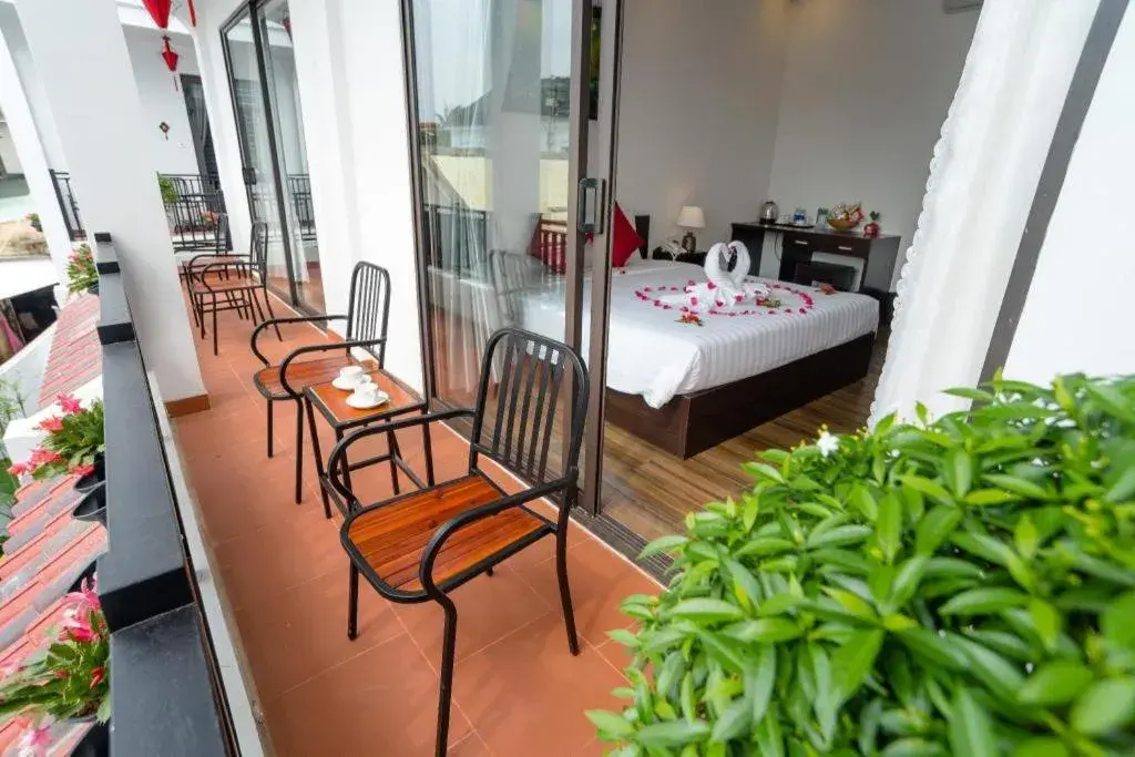 Bed in Vinci Villa Bed in Vinci Villa