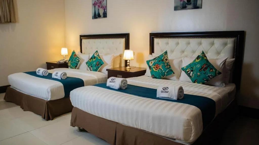Bed in Primus Hotel and Resort