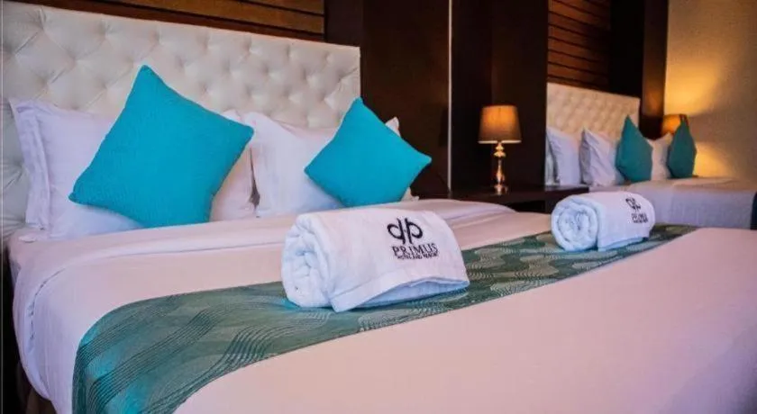 Bed in Primus Hotel and Resort
