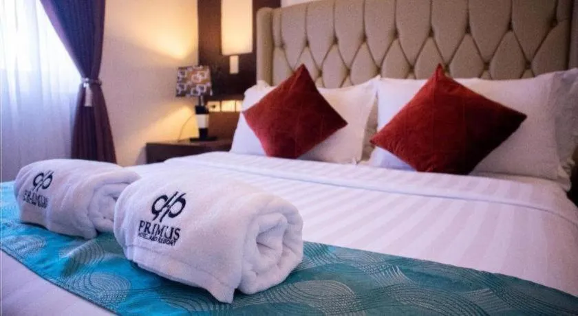 Bed in Primus Hotel and Resort