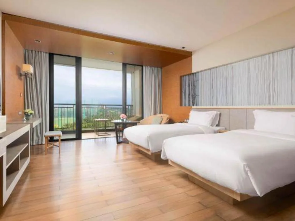 Bed in Wulan Resort Hainan ClearWater Bay