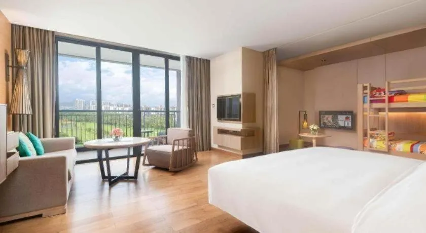 Bed in Wulan Resort Hainan ClearWater Bay