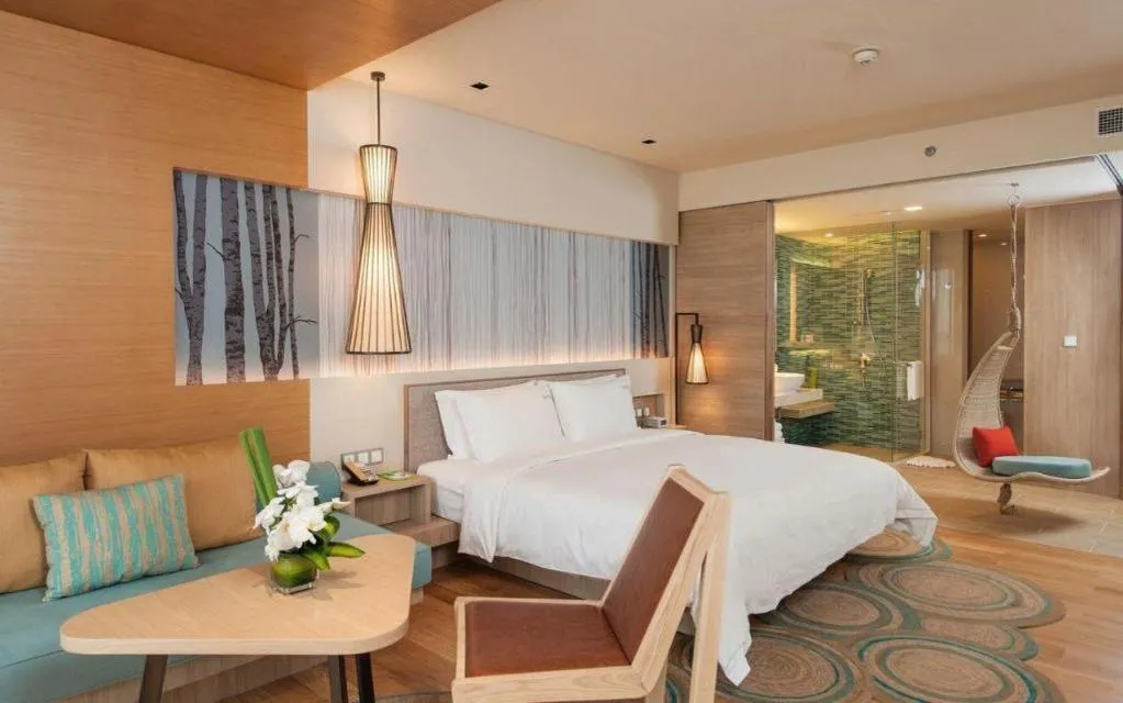 Bed in Wulan Resort Hainan ClearWater Bay