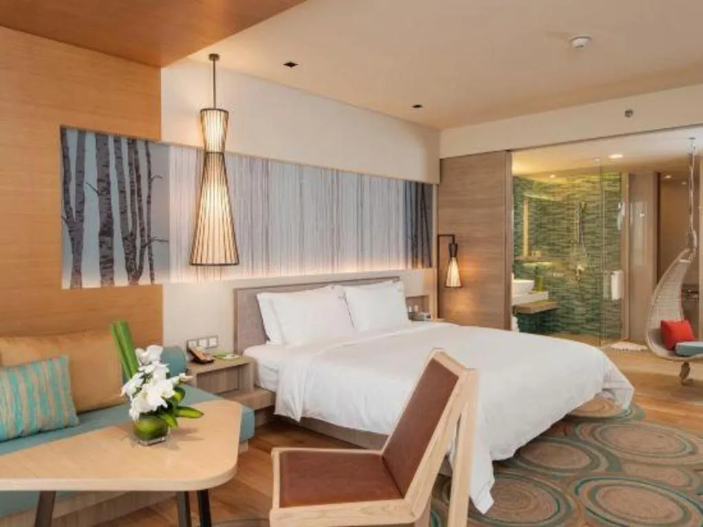 Bed in Wulan Resort Hainan ClearWater Bay