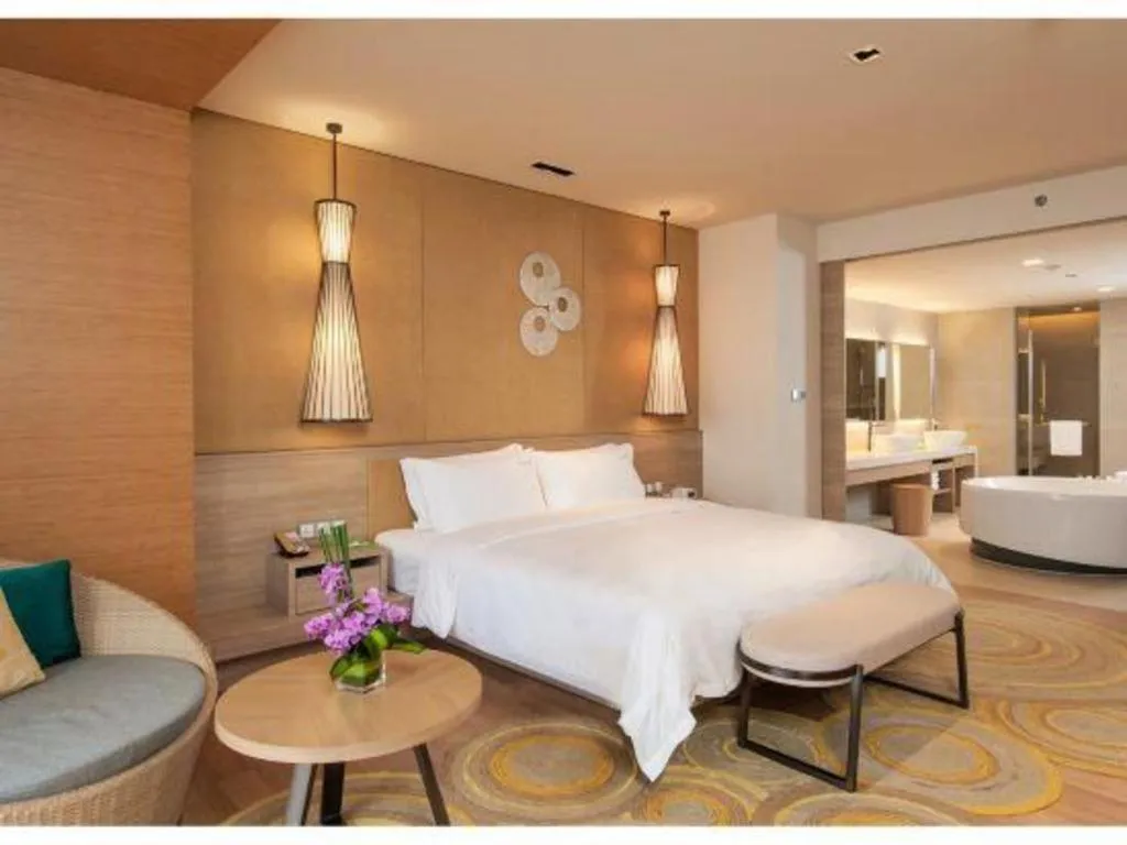 Bed in Wulan Resort Hainan ClearWater Bay