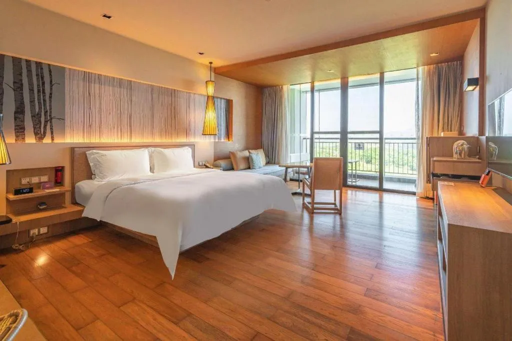 Bed in Wulan Resort Hainan ClearWater Bay