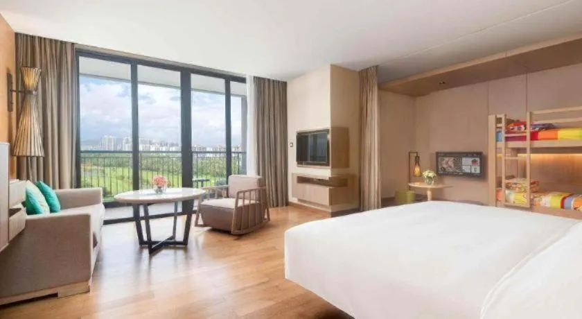 Bed in Wulan Resort Hainan ClearWater Bay