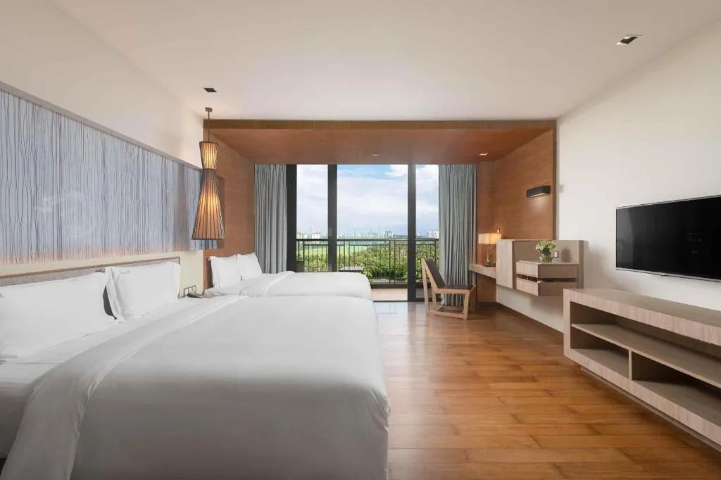 Bed in Wulan Resort Hainan ClearWater Bay