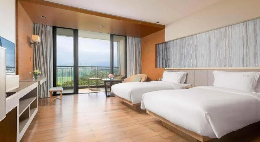 Bed in Wulan Resort Hainan ClearWater Bay