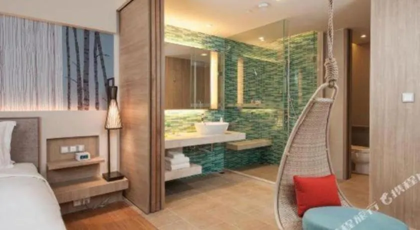 Bed in Wulan Resort Hainan ClearWater Bay