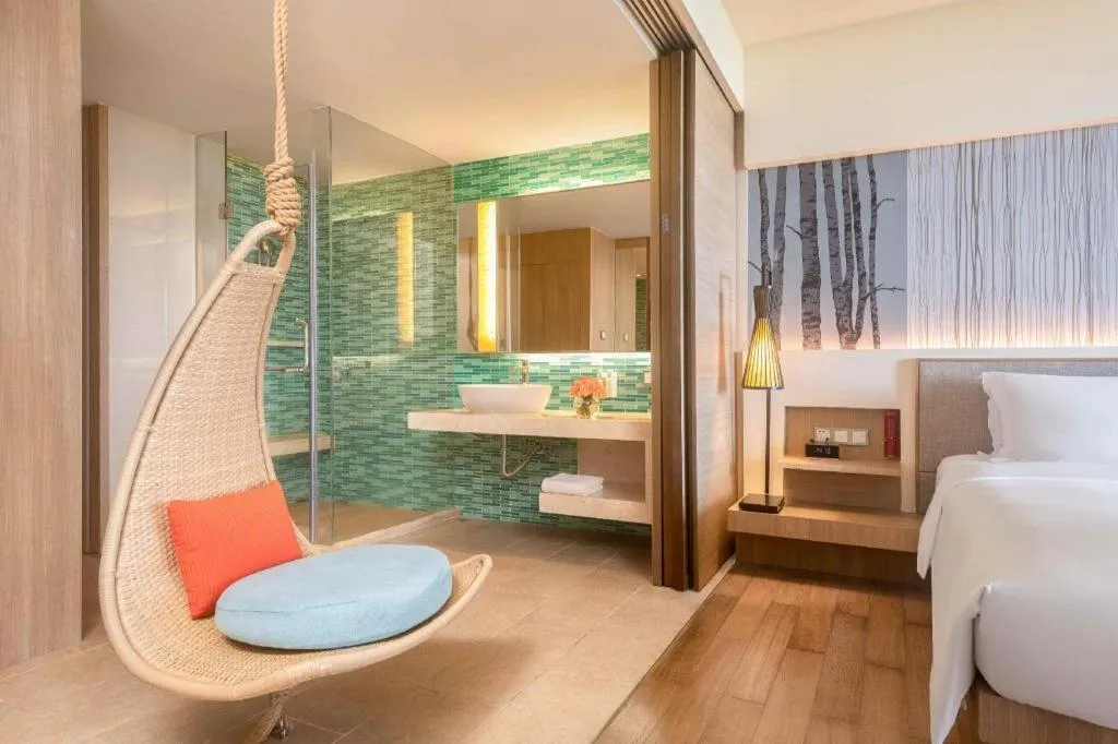 Bed in Wulan Resort Hainan ClearWater Bay