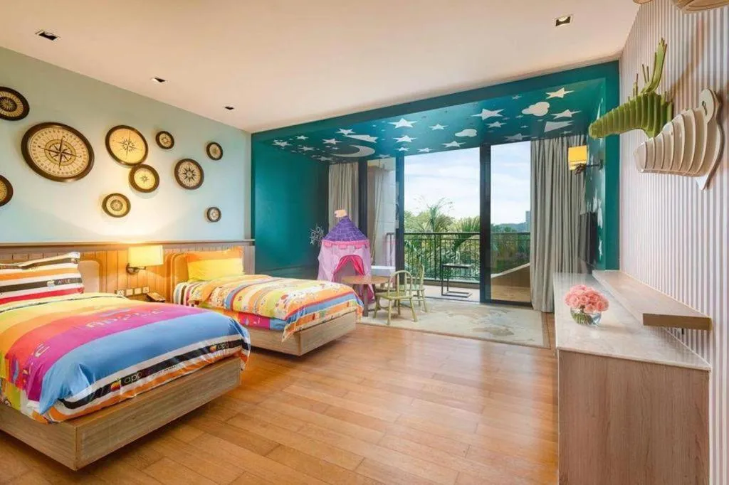 Bed in Wulan Resort Hainan ClearWater Bay