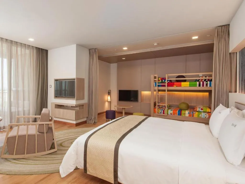 Bed in Wulan Resort Hainan ClearWater Bay