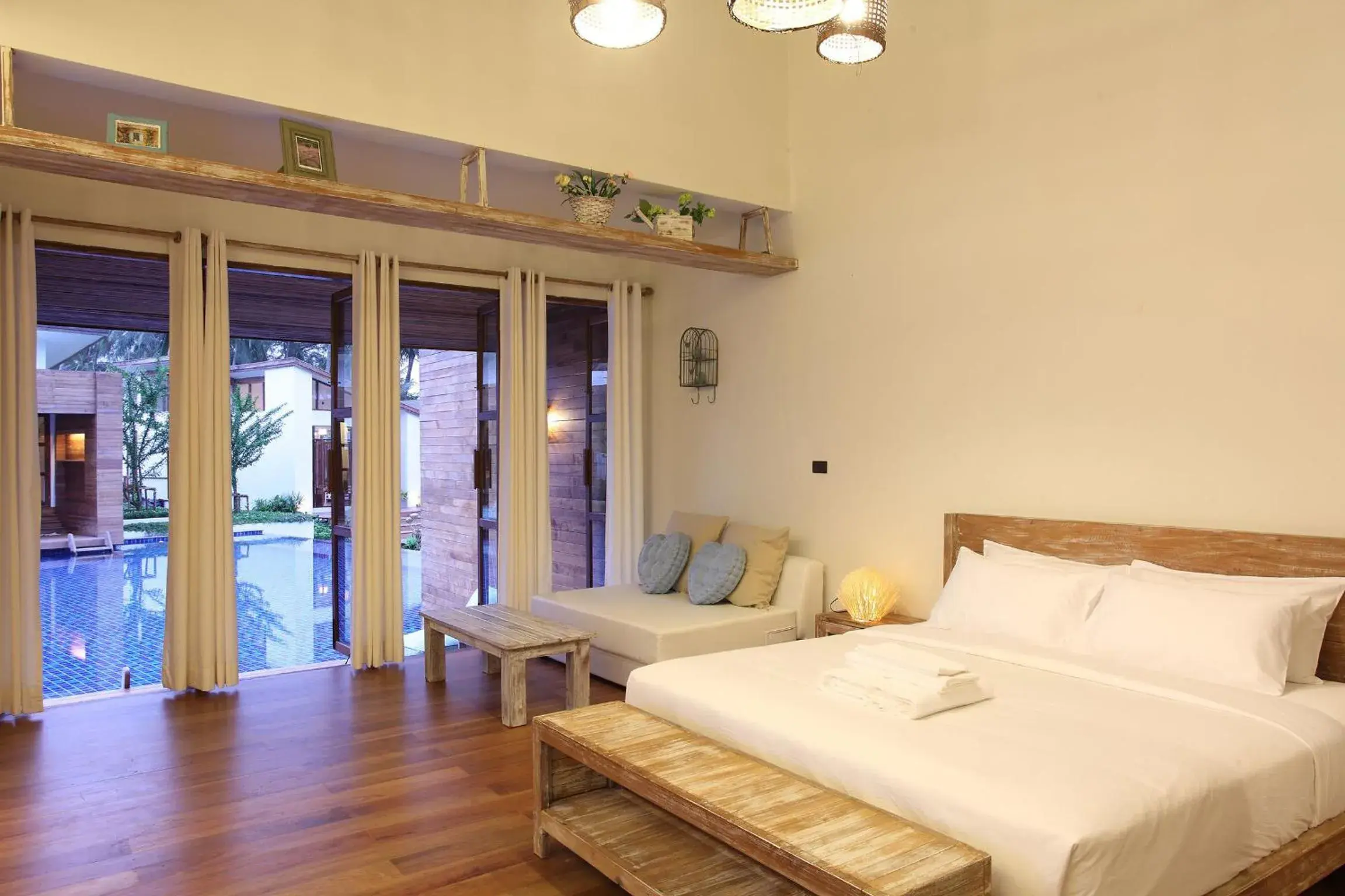 Bedroom, Bed in Wendy the Pool Resort @ Koh Kood Bedroom, Bed in Wendy the Pool Resort @ Koh Kood