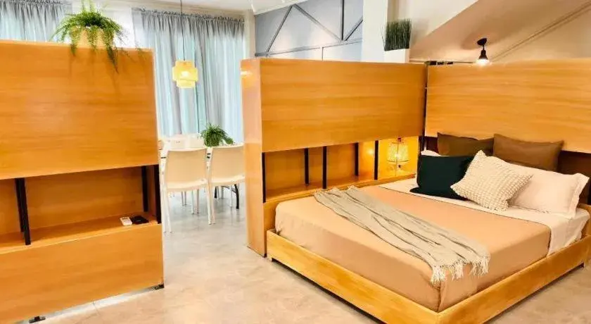 Bed in Marzon Beach Resort - Boracay Bed in Marzon Beach Resort - Boracay