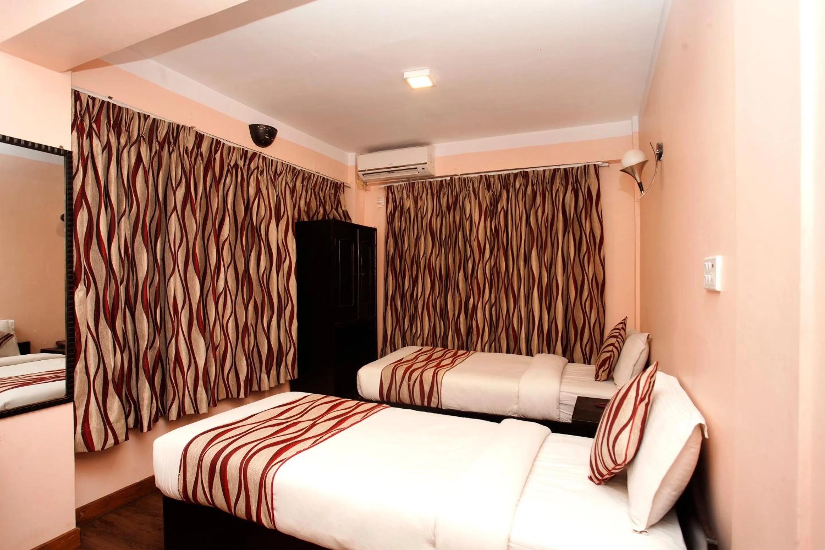 Bedroom in Kathmandu City Hotel