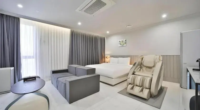 Bed in Hotel PIED Suseong Bed in Hotel PIED Suseong