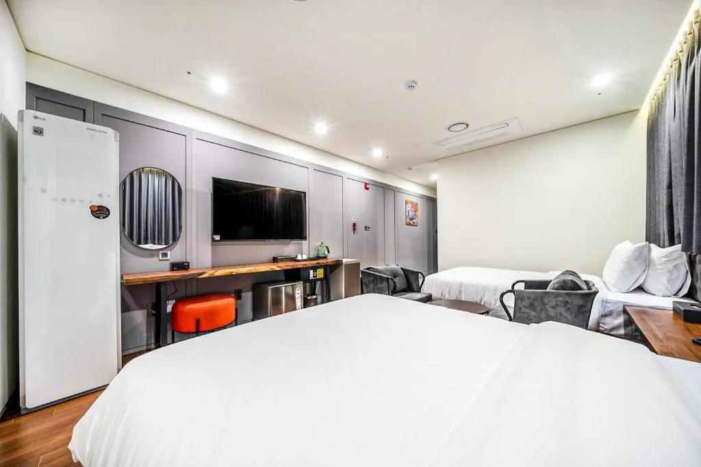 Bed in Hotel PIED Suseong