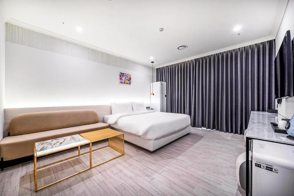 Bed in Hotel PIED Suseong