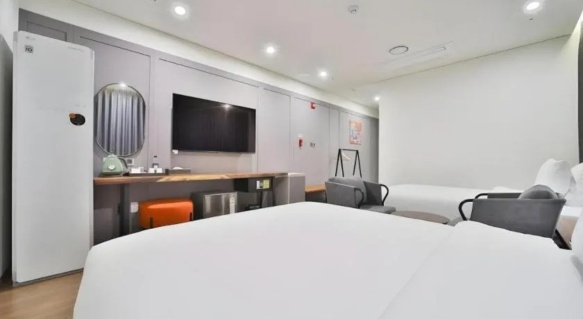 Bed in Hotel PIED Suseong