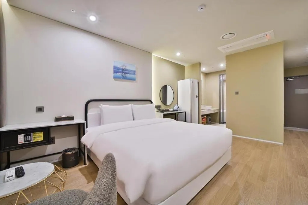 Bed in Hotel PIED Suseong