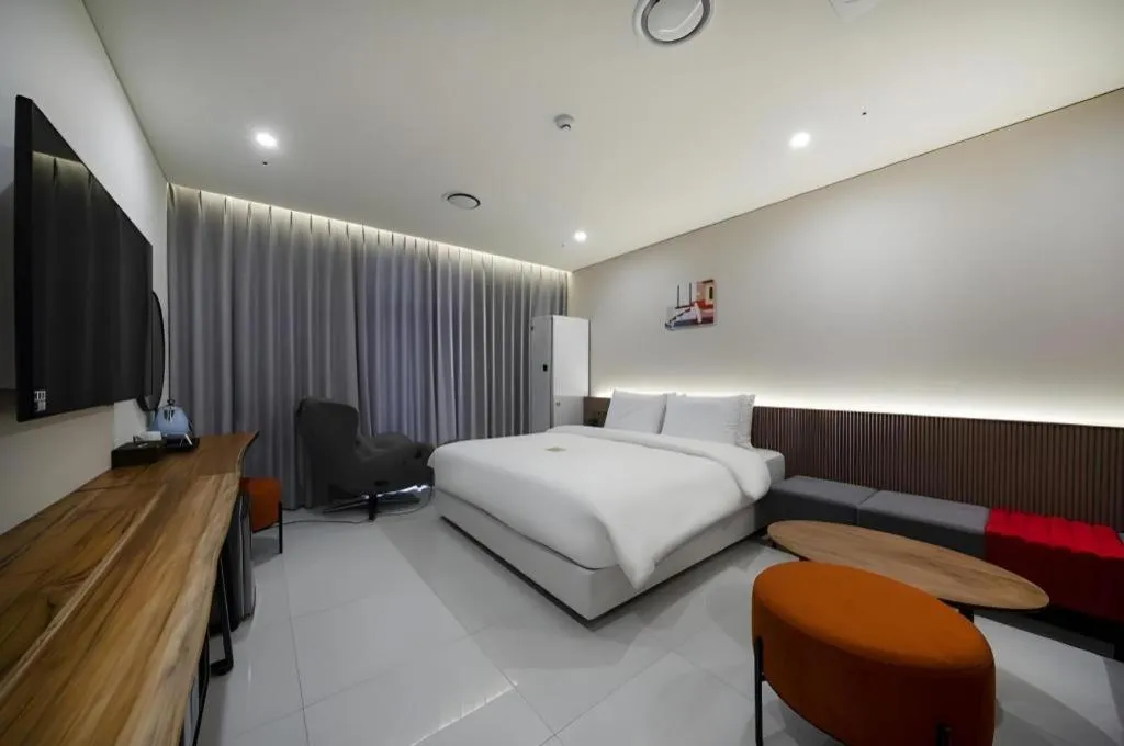 Bed in Hotel PIED Suseong